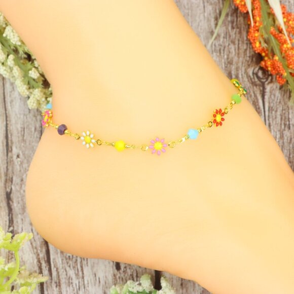 "Dainty Anklet for Women – Elegant Everyday Jewelry & Perfect Gift | MLCRC1160 - Picture 4 of 10